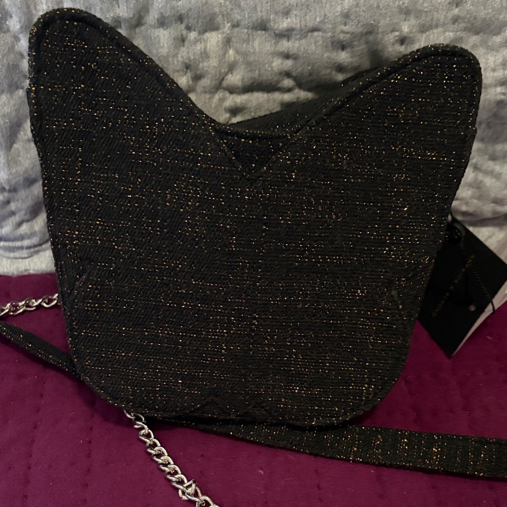America & Beyond Multicolor Butterfly Beaded Crossbody Bag - Picture 3 of 3